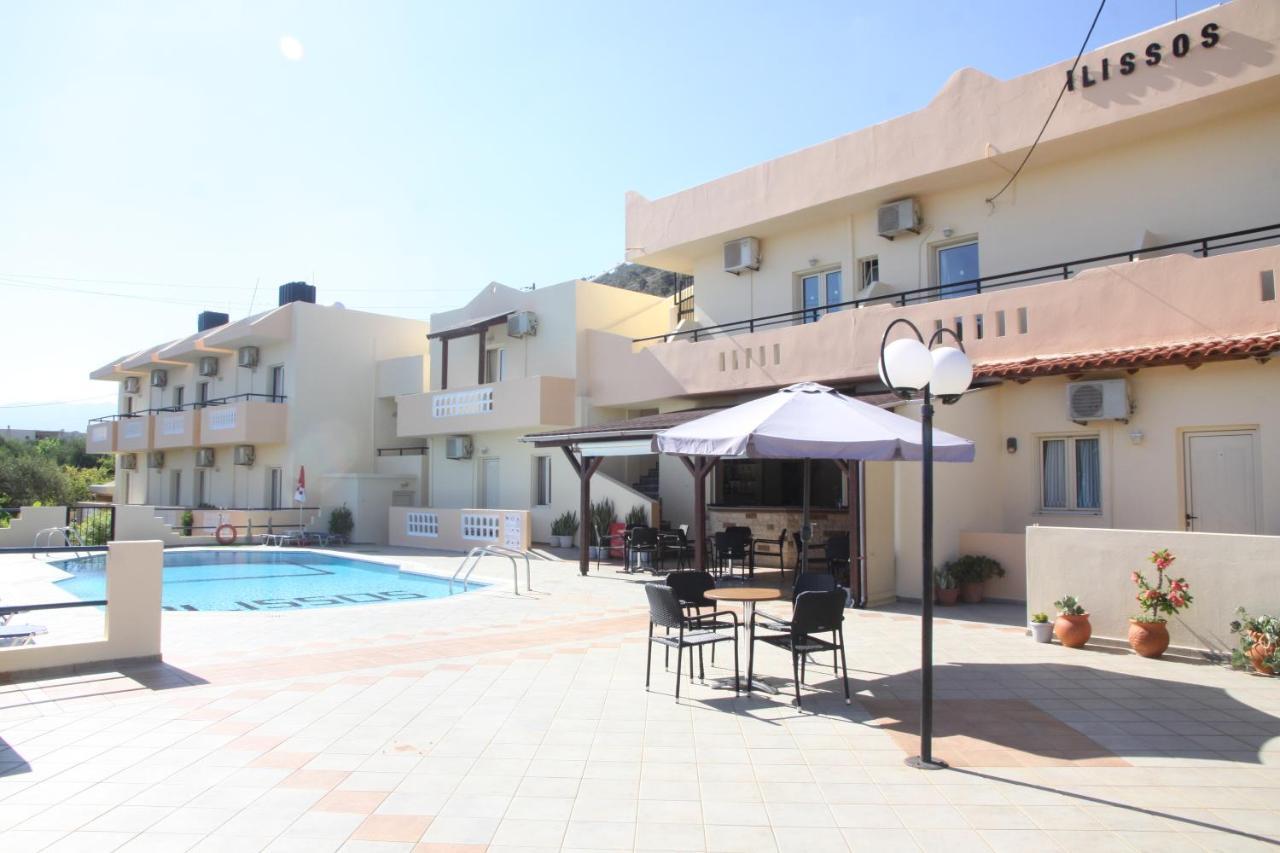Ilissos Apartments Stalida Esterno foto