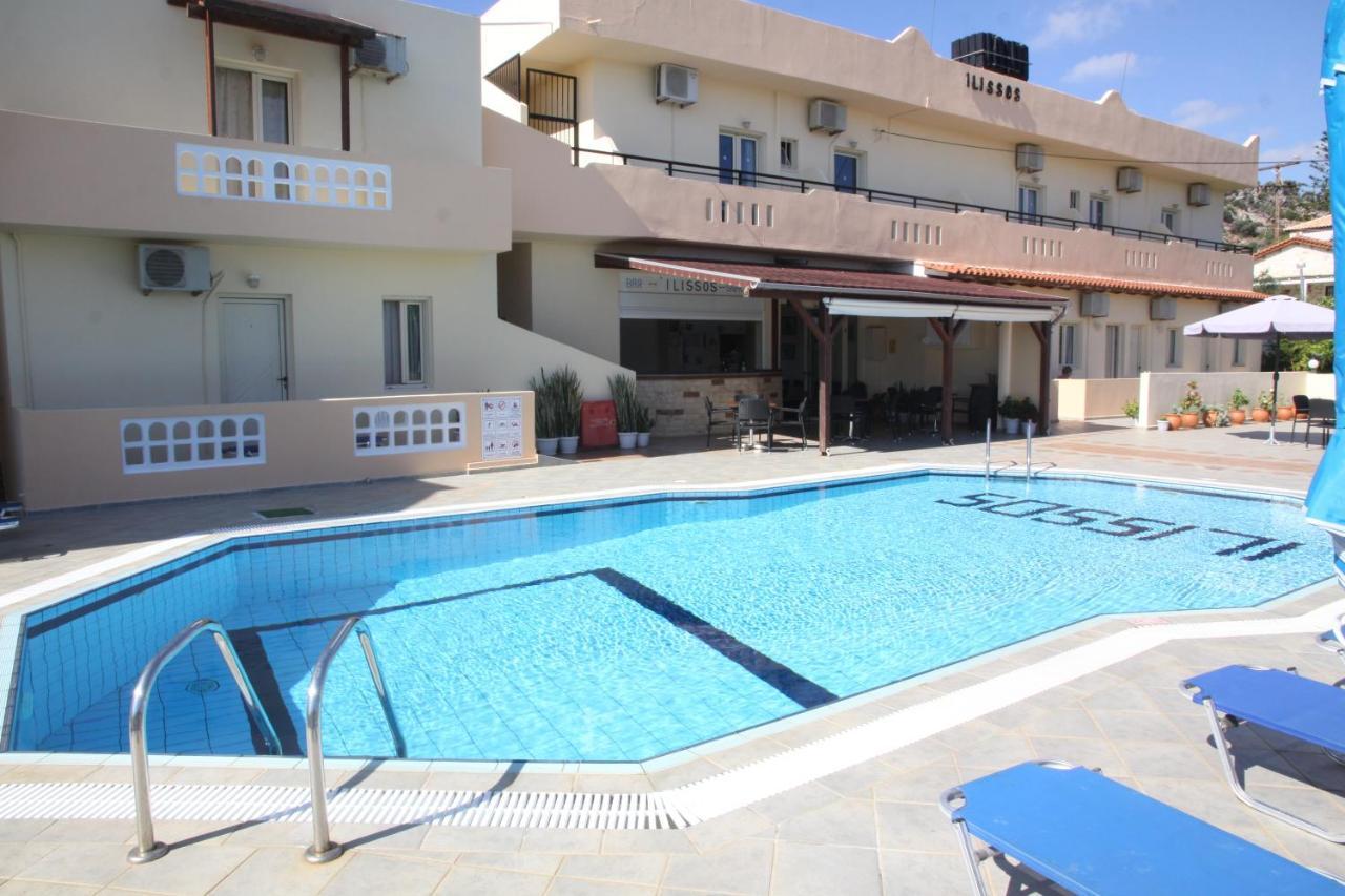 Ilissos Apartments Stalida Esterno foto