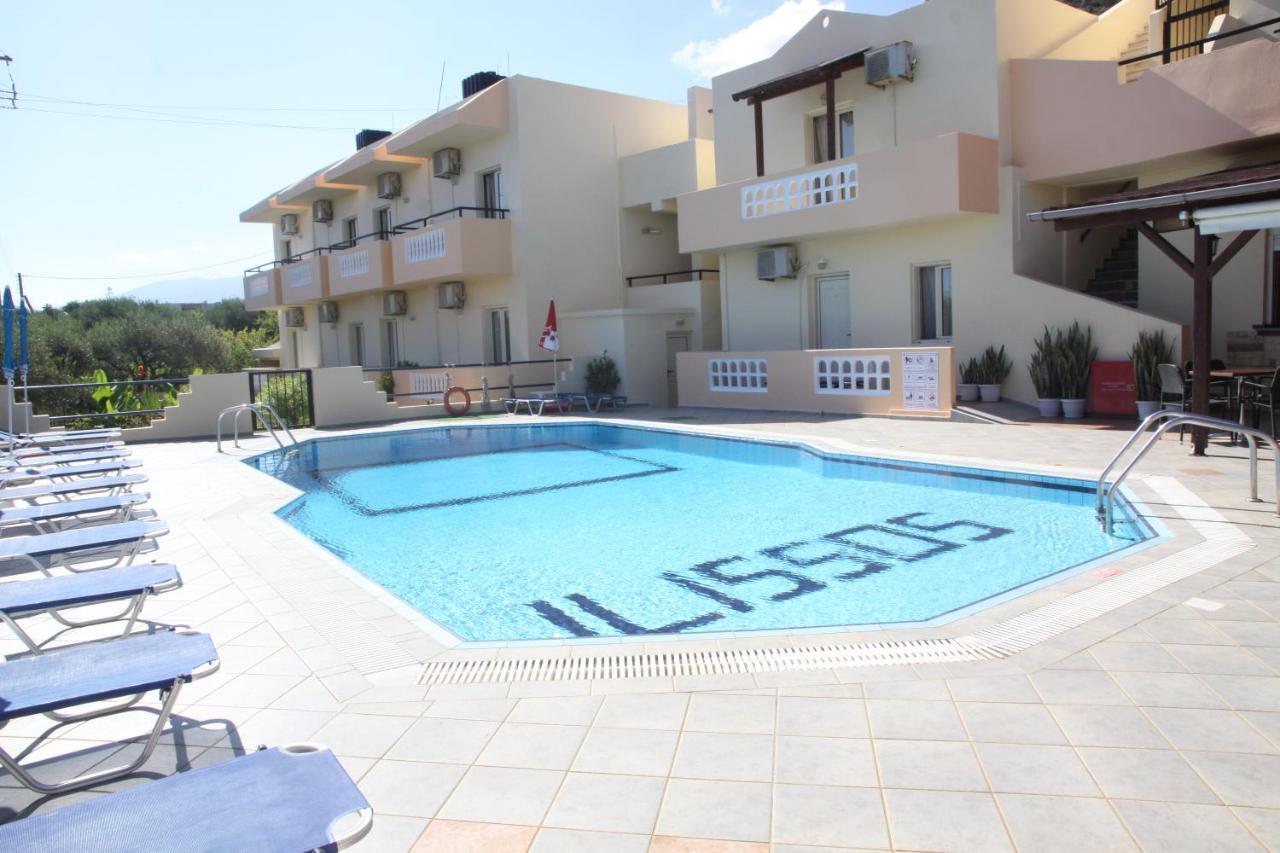 Ilissos Apartments Stalida Esterno foto